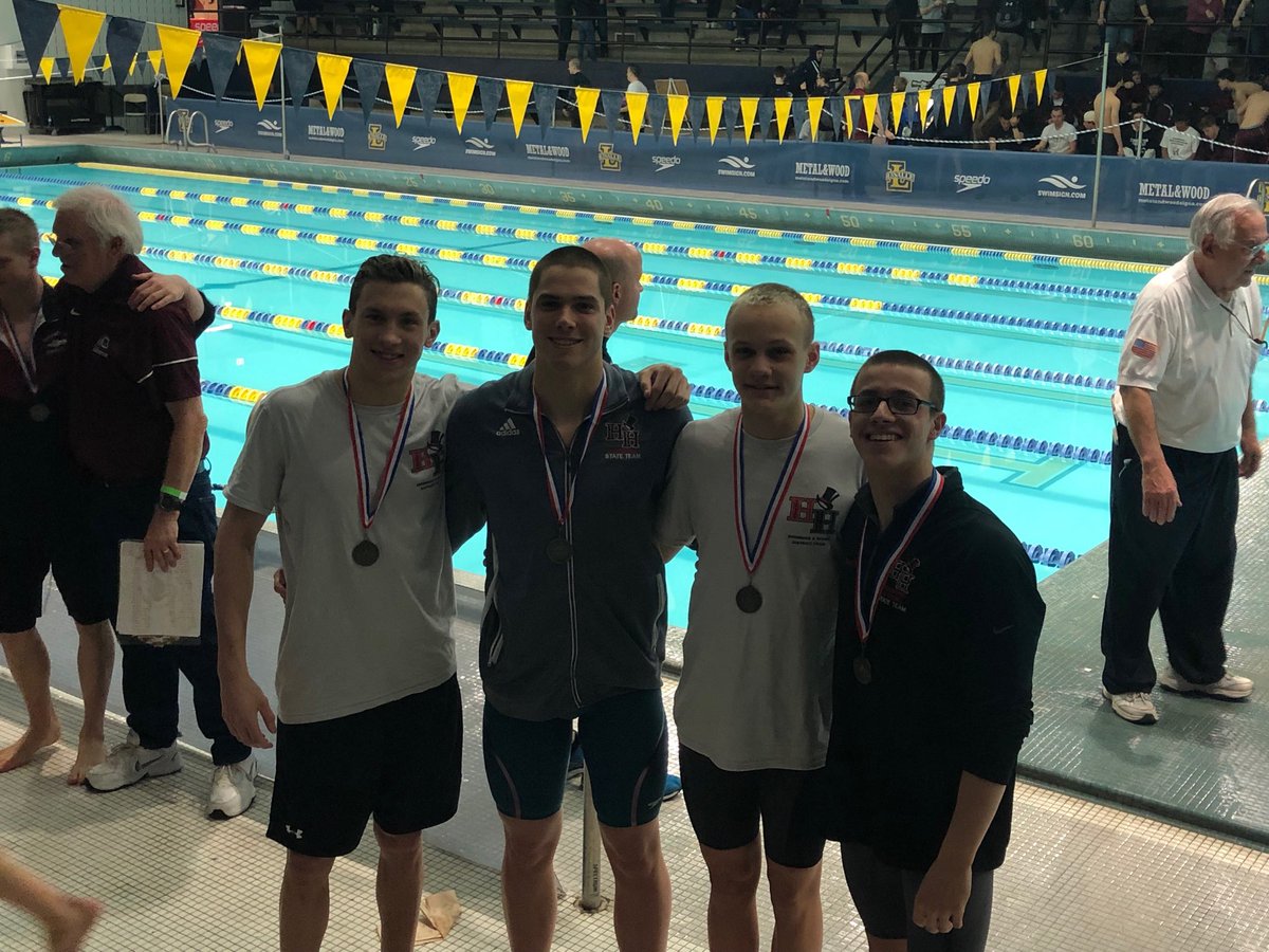 200 Freestyle relay 4th District-1. Way to go 🎩
