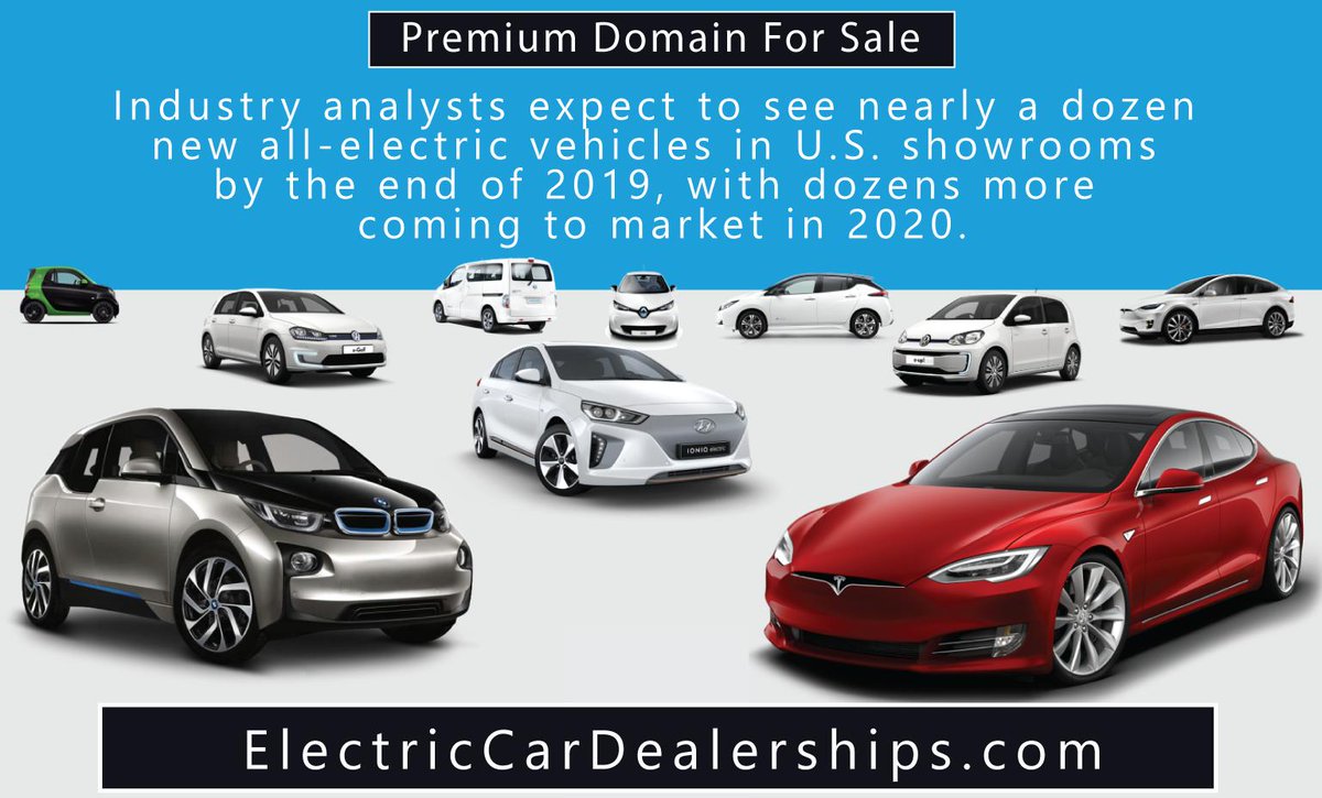 CindiKit's tweet photo. ElectricCarDealerships. com https://t.co/m4bgGe2Jb2
McKinsey counts more than 350 new electric vehicle (EV) models debuting by 2025 #tesla #domain #domainsforsale #teslax #tesla3 #namepro #electriccar #electricars #electric #luxurycars https://t.co/i3rJLoCetJ