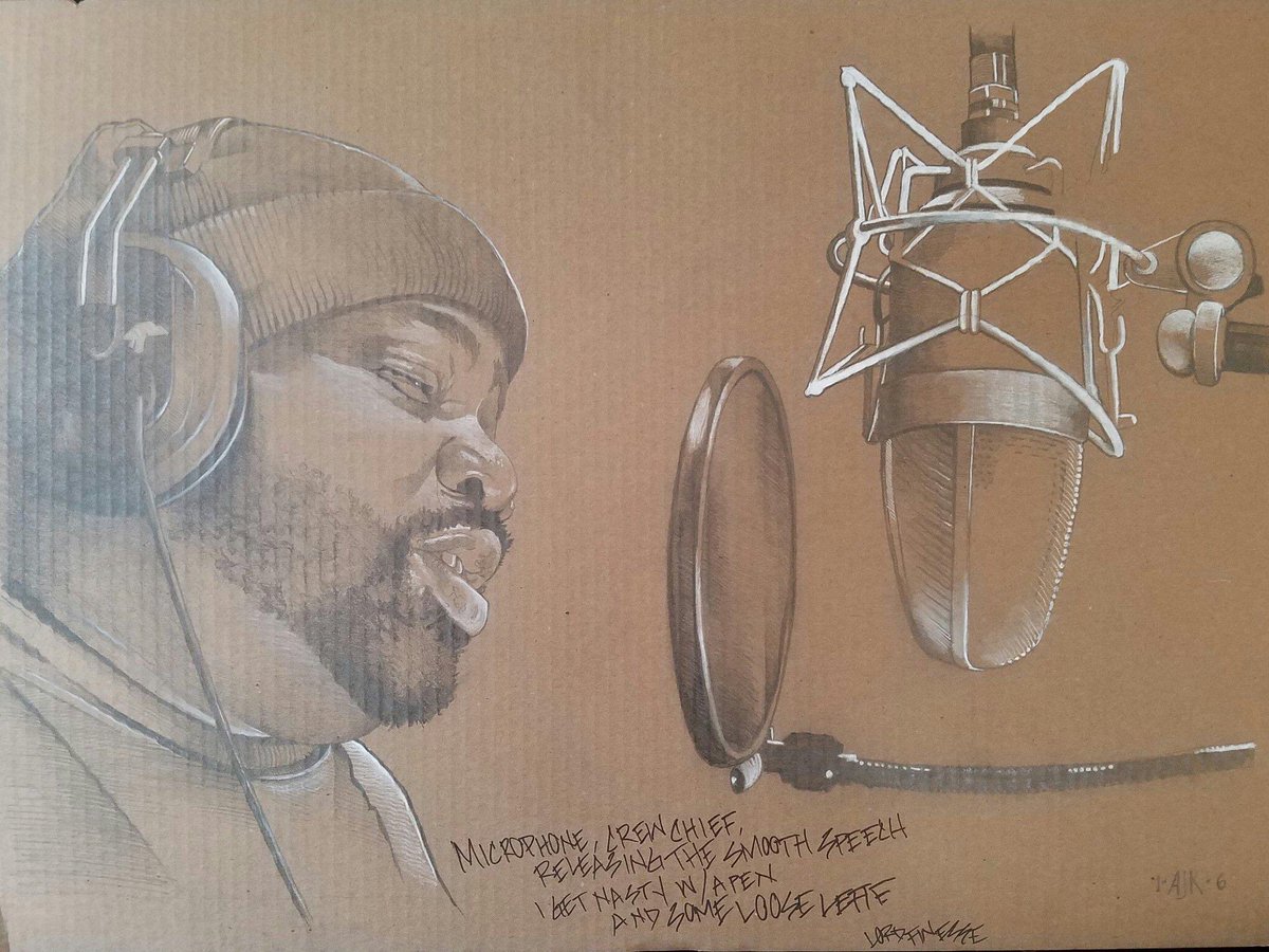 ajkatzart's tweet image. @LordFinesseDITC in effect to get loose now
My pockets stay fat like a goose down
I use the master brain &amp;amp; drive in a faster lane
Puttin' rhymes in shape just like Jack LaLanne

@RealFreshRadio @RealHipHop4ever @hiphopgods @HipHopGoldenAge @MrChuckD @DitcEnt @mADurgency