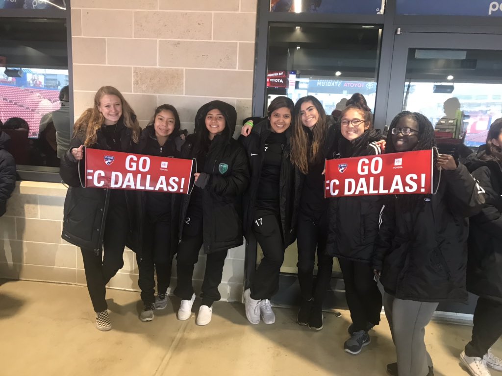 Berkner_Soccer's tweet image. FC Dallas season opener! #noteventhatcold