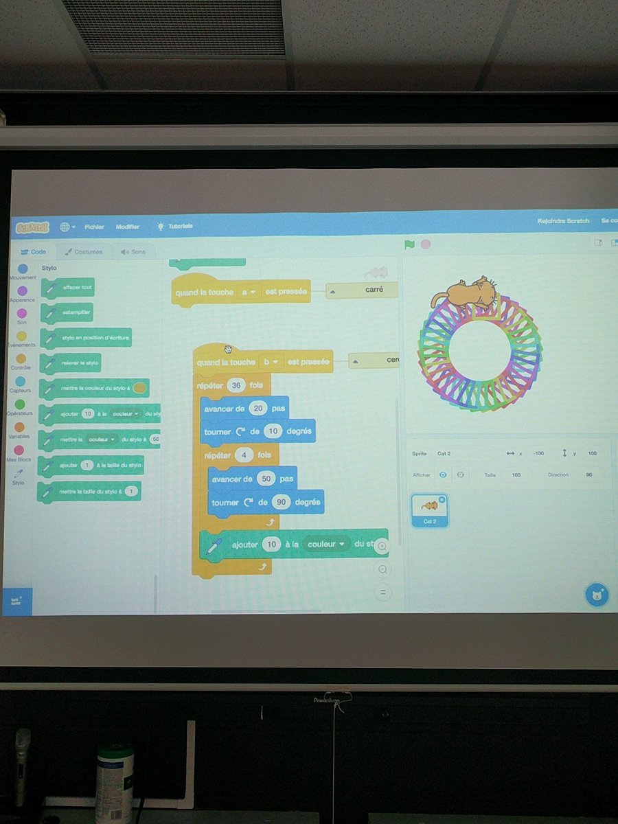PmPriso's tweet photo. #CoderCreerEduquer #CodeCan #Brampton #microbit #Scratch https://t.co/GaA53oNWSn
