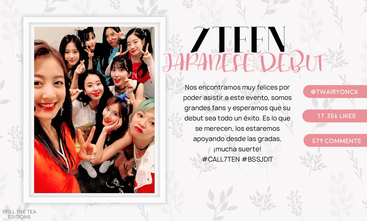 twairyoncx's tweet photo. ˗ˏˋ oncᥱ upon ɑ tιmᥱ › wᥱ ɑrᥱ ﹫ twɑιrч♡!

 (🍭) ・ #CALL7TEEN #BSSJDIT

¡Twairy presente! Nos alegra mucho poder estar aquí, y estamos emocionadas por ver lo que tienen preparado. Muchísima suerte chicos, estaremos animándolos. ♡ https://t.co/lRPPX1uz8p