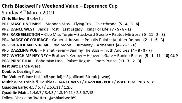 csblackwell69's tweet photo. Early Look #EsperanceCup π
#EsperanceRaces #WARacing https://t.co/VStohd6WGM