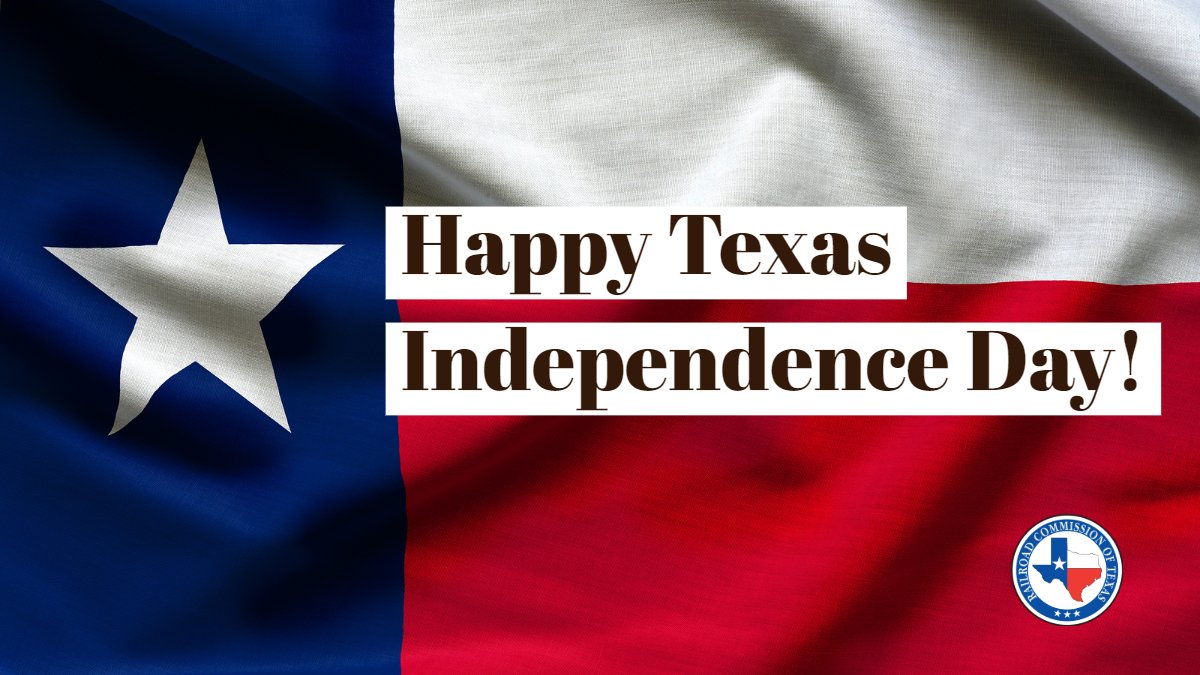 txrrc's tweet photo. Happy Texas Independence Day from @TxRRC !#TXIndependence https://t.co/FcPS1N5QWN