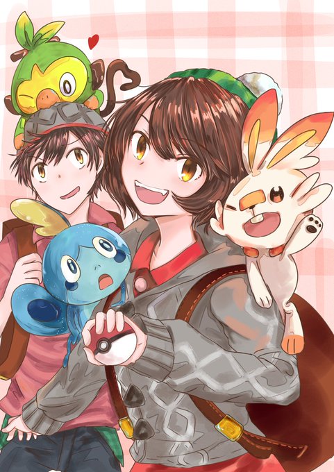 ガラル御三家のtwitterイラスト検索結果 古い順