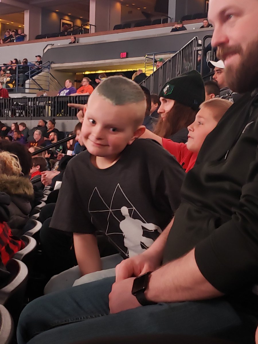 ethurmes's tweet photo. Happy 8th birthday Jude #WWEMinneapolis https://t.co/p7FNmMjFzC
