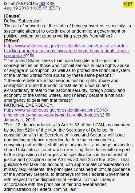 shadygrooove's tweet photo. @realDonaldTrump Time is near.... [....]  #Libellaws 

19:27 today?  🍿

#QAnon #QArmy #CNN #ABCNEWS #MSNBC #FakeNews 

https://t.co/YNjuVaD0Bl https://t.co/uf14yfTWBy