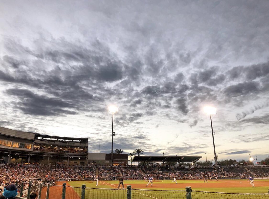 GoodyearBP's tweet photo. Congrats to @angeleah for winning our first #FanPhotoOfTheWeek! Keep using #TenGoodYears for all of your Goodyear Ballpark pictures⚾️ https://t.co/KiZmjY9k0H