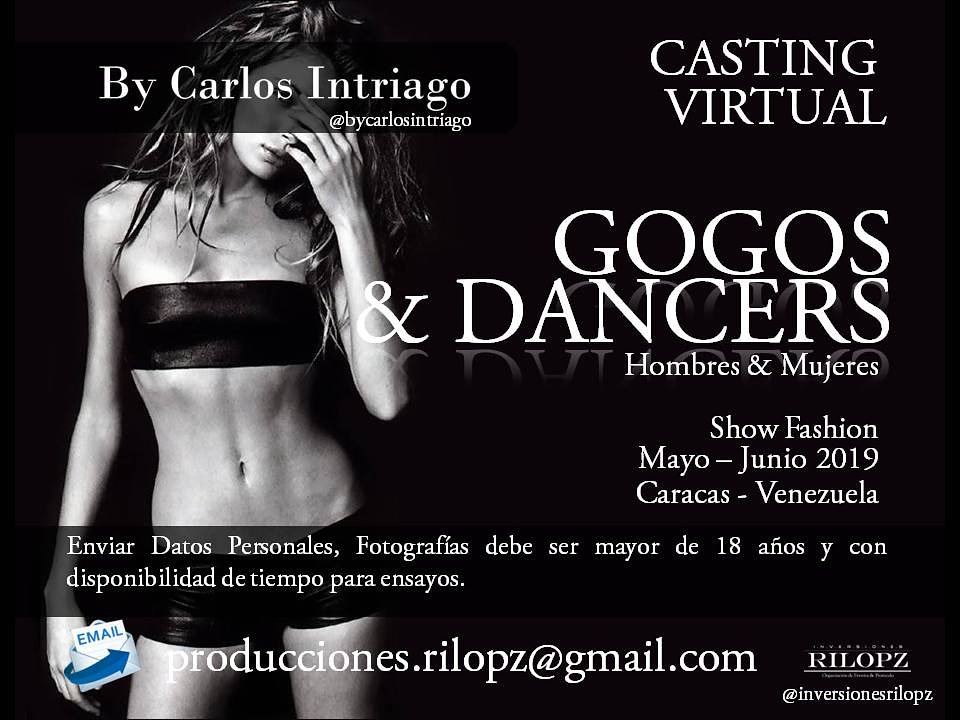 OmarRilopz's tweet photo. Casting Virtual, envía tus datos al siguiente correo producciones.rilopz@gmail.com #Dancer #gogosdancer #strepper #LoMásVisto #Caracas #FelizSabado #CASTING #castingvirtual https://t.co/6FRDfRmfKi