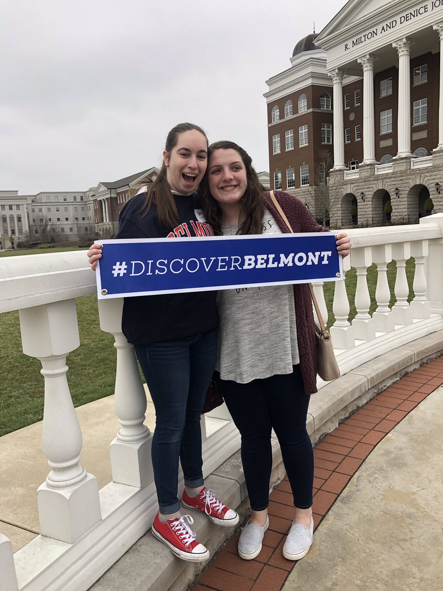 LeahNeas's tweet photo. What a fantastic day at our first college visit! Preview day at Belmont! #mostbeautifulcampus #soinviting #discoverbelmont https://t.co/uthHuJnviw