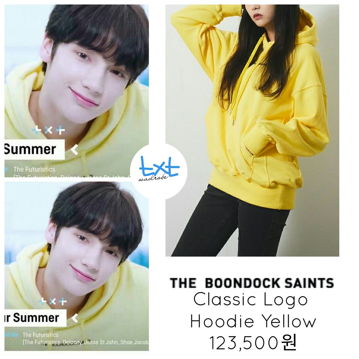 txtwadrobe's tweet photo. #HEUNINGKAI #TXT
🌟 #THEBOONDOCKSAINTS - Classic Hoodie
#txt #txt_heuningkai #txt_kai #txtfashion #txtstyle #txtwadrobe #TOMMOROW_X_TOGETHER https://t.co/AC7ZwmYYhs