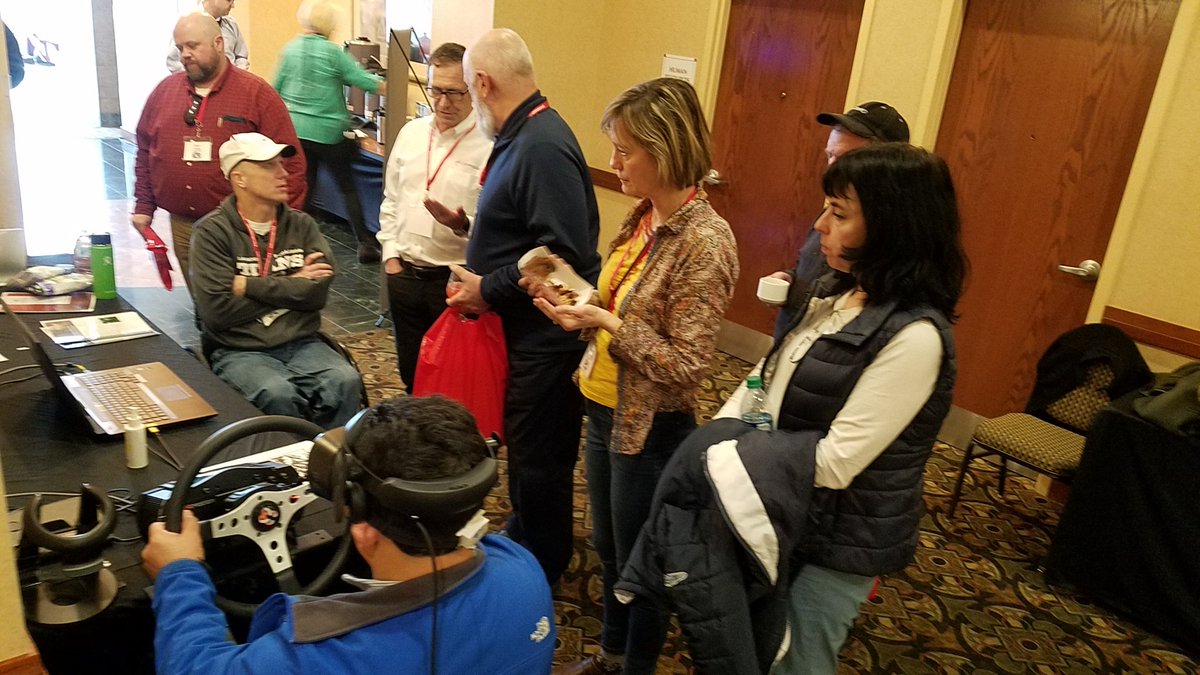 We will be presenting at the #PacNW Driver Training conference. Looking forward showing our Portable Desktop Products #VRTRAINING