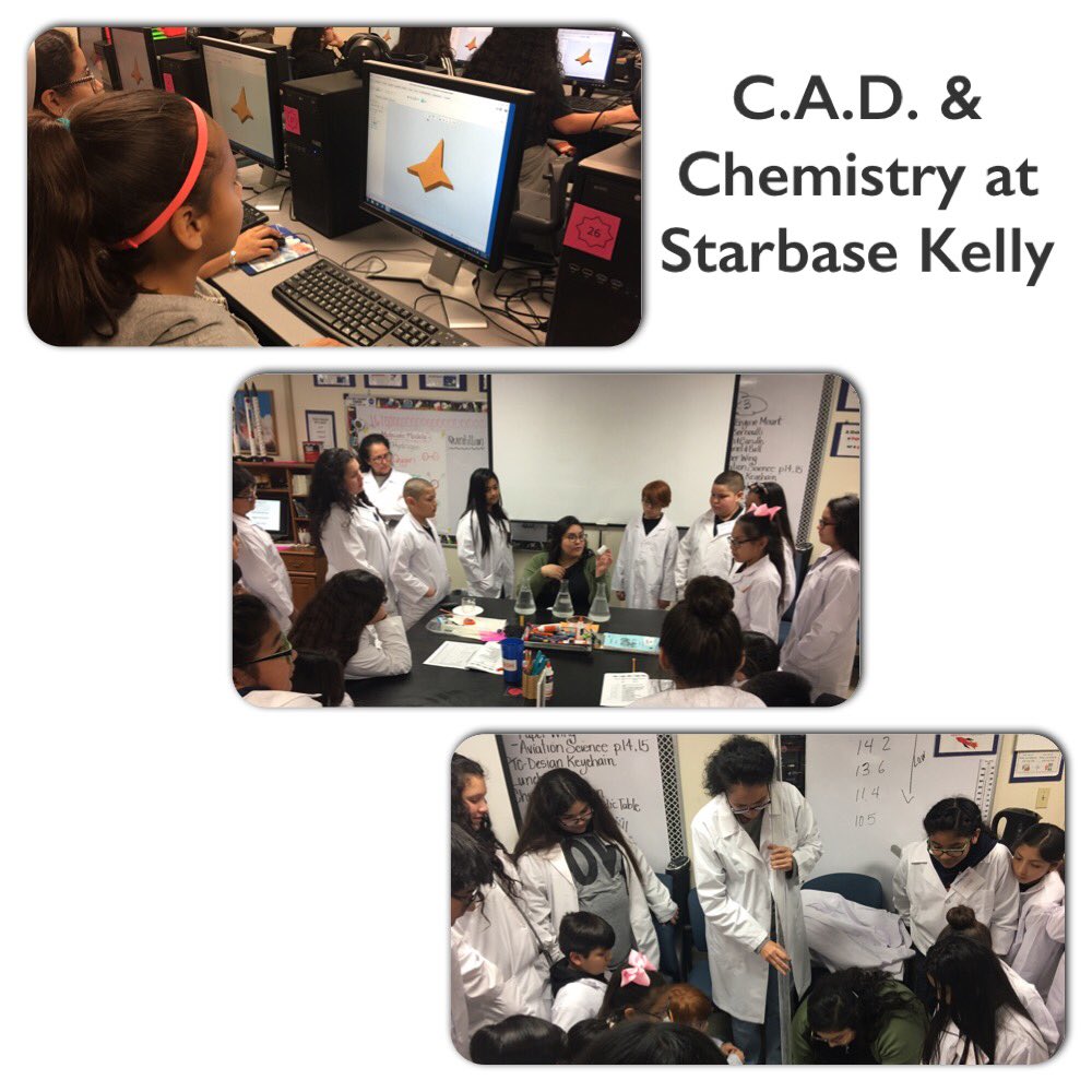 Cisneros_Lib's tweet photo. Great learning day for 5th grade scholars @ROYCISNEROSES! @EISD_LMS #RCMakingConnections #DoDSTARBASE #DoDSTARBASEKelly #FutureEngineers #FutureChemists https://t.co/GedCE23cBl