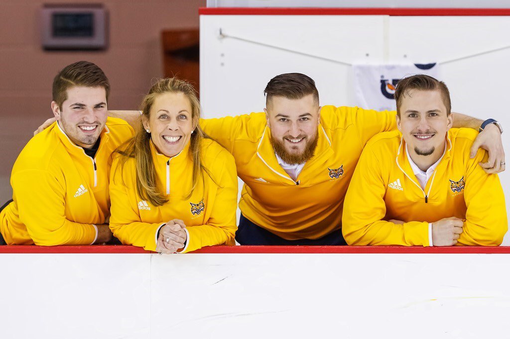 dMcGrath39's tweet photo. Going to miss being in the trenches with this #benchcrew every day. Always have each other’s backs. #davethewave #carebear #spency https://t.co/I6LdIL3fSE