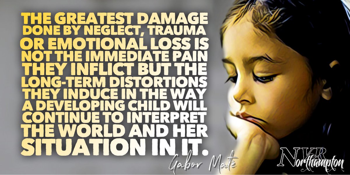 NVRnorthampton's tweet photo. For traumatised &amp; attachment-injured young people,their experiences have taught them that the adult world cannot be relied upon.Healing will require a community approach. - Penny Ruth Willis 

#NVR can help https://t.co/TZoOWp7Cgy

#ChallengingBehaviour #DevelopmentalTrauma #ACEs https://t.co/YRrp0mdV9o