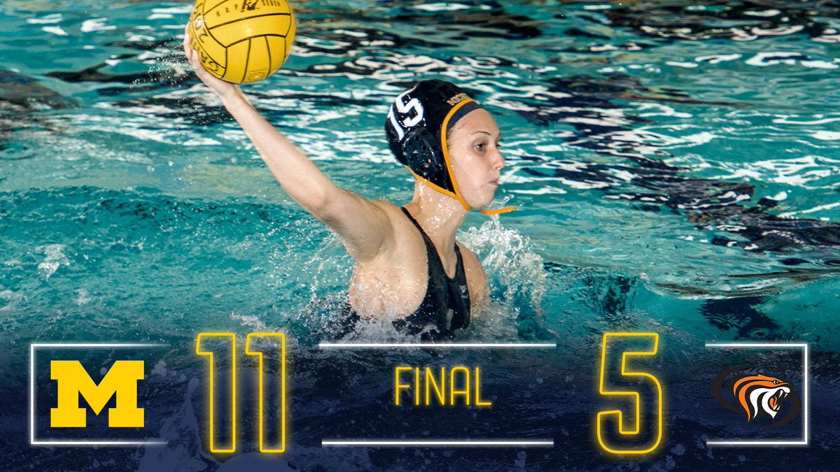 Victors!!! We beat No. 6 Pacific 11-5! #GoBlue