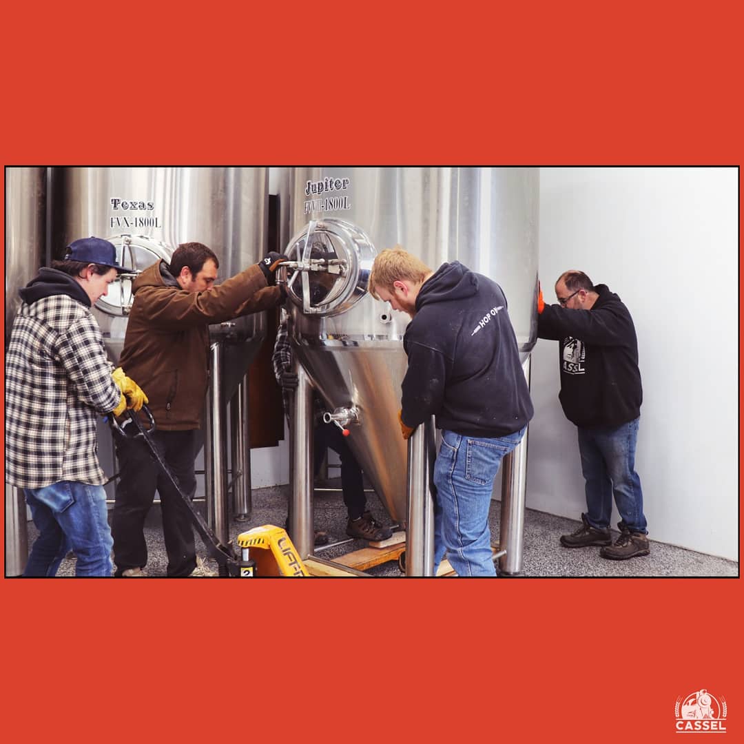 CasselBrewery's tweet photo. 🛤 #leprogrès 
.
🛤 #progress 
.
.
.
#CasselBrewery #cassel #craftbeer #beer #HopOn #brandnewplace #samegreattaste #Ontariocraftbeer #Ottawacraftbeer #beer #bière #bièreartisanale https://t.co/idRpsHXvL8