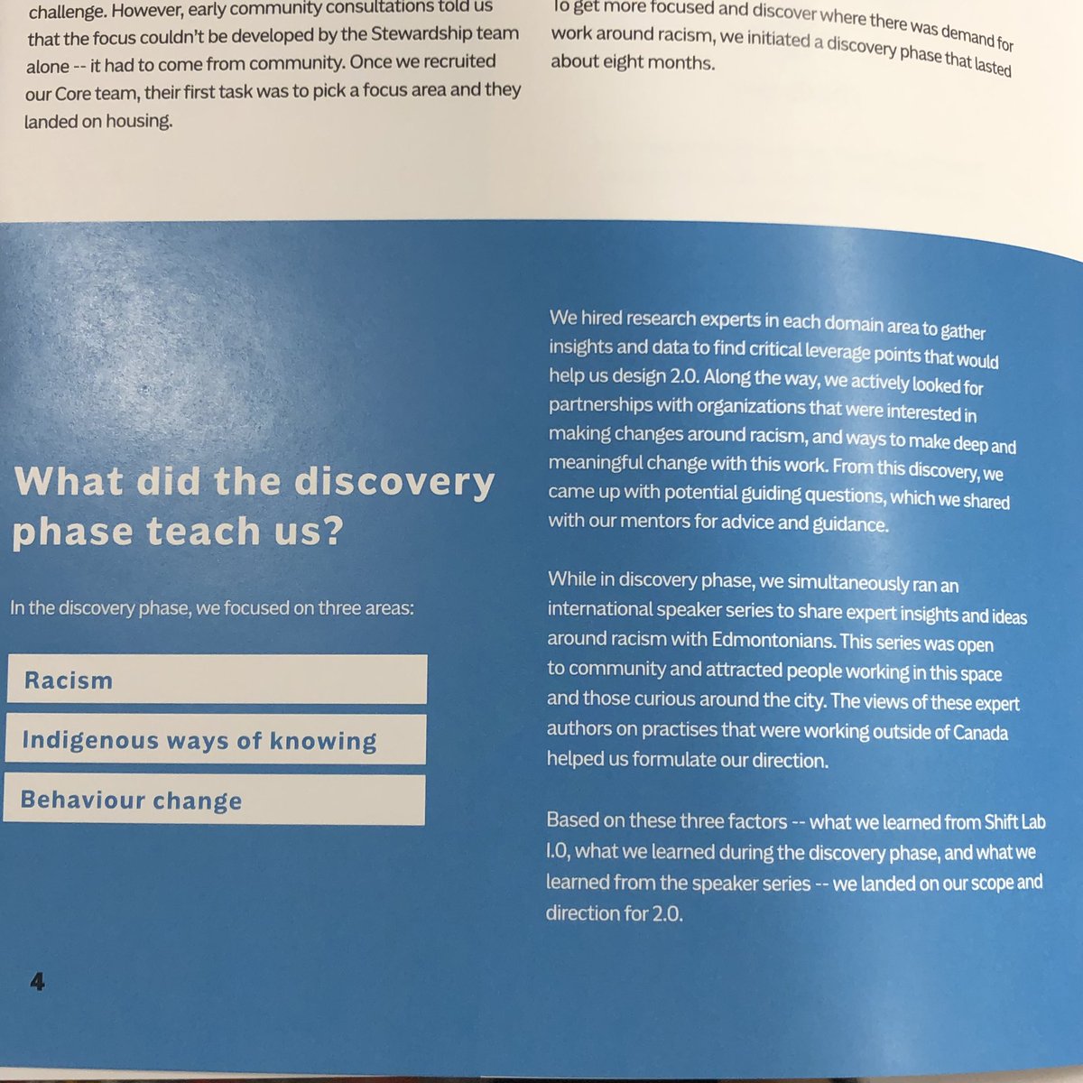YEGShiftLab's tweet photo. A little more on our evolving Shift Lab 2.0 theory of change. Here we go! The challenge areas were identified through a year of consultation, literature review researcher and consultation with indigenous change makers. #systemschange https://t.co/wTROfTlLPn