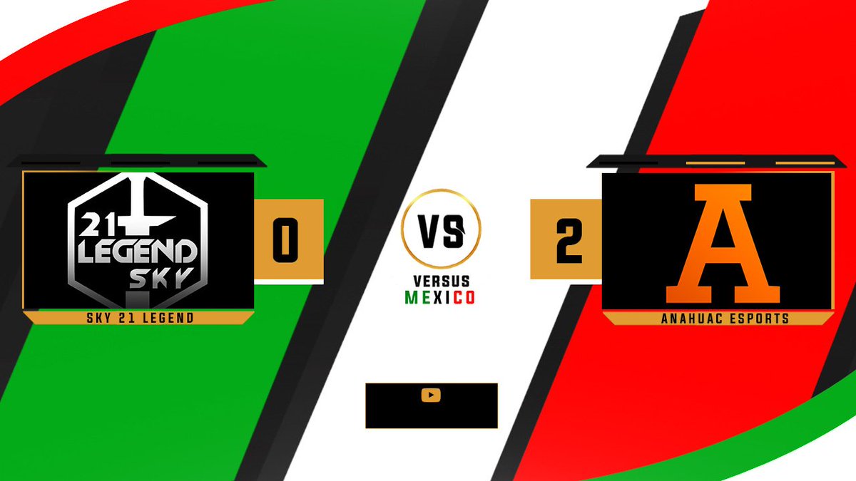 En el primer encuentro del dia de hoy entre: 

🆚: @Sky21Legend - <a href="/AnahuacCR/">Anáhuac Clash Royale</a> 

Se logran imponer los chicos de Anahuac esports con un resultado contundente ante sky 21 legend de 0-2 en sets. 

Primer Set: 3-2 ANH
Segundo Set: 3-0 ANH 

#VERSUSMEX