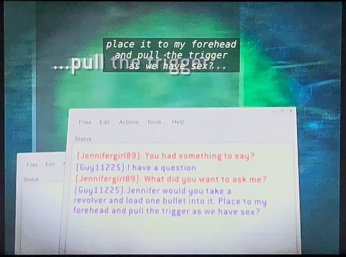 love to chat with my friends on america online instant messenger