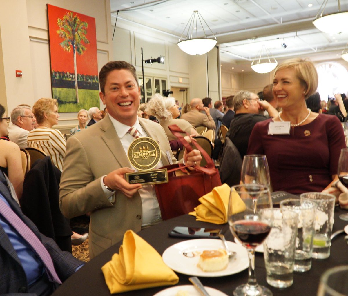 aligncompliance's tweet photo. A-LIGN is honored to be chosen as #18 at the @jimmoraninst #Seminole100 event! What an incredible night celebrating amazing businesses. It’s so great to be surrounded by so many inspiring @floridastate alumni entrepreneurs! #SecureTheSummit #ALIGN https://t.co/ynlXufCkHQ