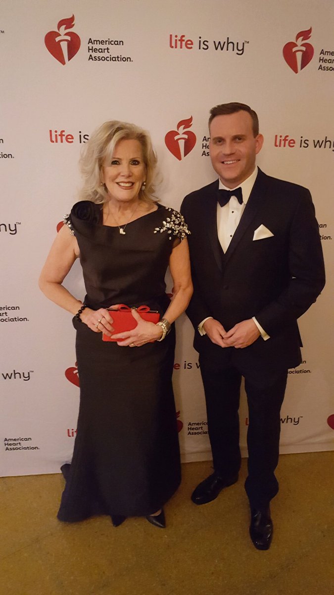 Liz Bishop on Twitter: "#heartball518 Emceeing tonight with a surprise  appearance bycoanchor @CBS6Fetch!!… "