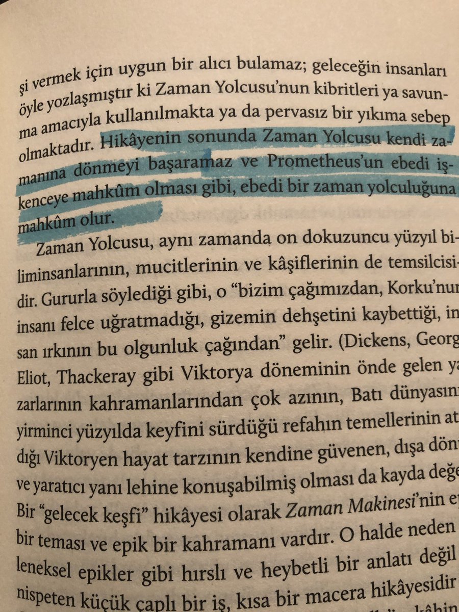Kitap Tavsiyesi 64: Wells hem bilimkurgu yazınına hem de insanlığın ortak belleğine önemli katkılar yapmıştır. Bugün pek çok filme, kitaba ve diziye konu olan ‘bilimsel yollarla zamanda yolculuk’ fikrini ilk kez ortaya atmış ve tarihe adını altın harflerle yazdırmıştır.