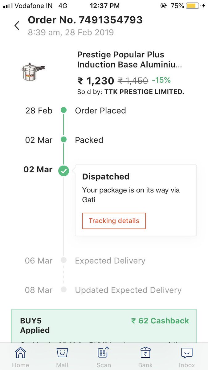 Upanshuh's tweet image. Been hearing this since yesterday, need a call back right away 
 Or fix my meeting with your operational manager , i am comming down to noida for a visit then.
I was promised by your team on twitter in written that i’ll get it by today.
#avoidpaytm 
#shitservicebypaytm