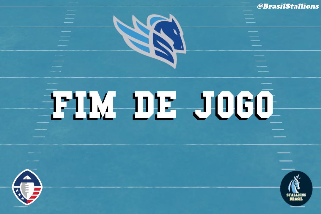 BrasilStallions's tweet photo. Fim de papo! Primeira derrota em casa.
Salt Lake Stallions 11 x 20 Orlando Apollos
#AAF #AAFBrasil #StallionsBrasil #FullSteedAhead #ICEtheRICE https://t.co/Y0EIxTQn6f