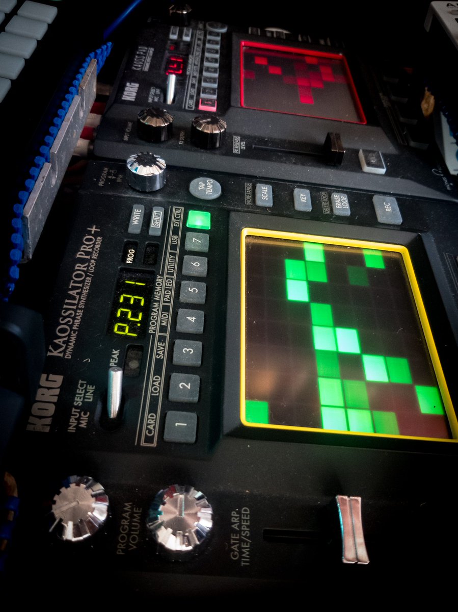 HeadSession's tweet image. #korg #kaossilator #kaosspad