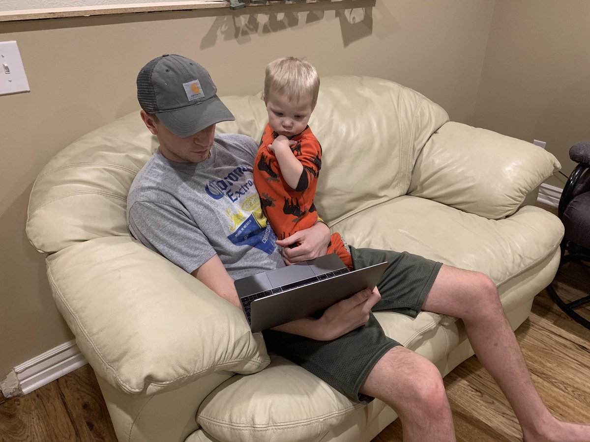 Watching the game and babysitting my nephew. Who knew a one year old could be a jazz fan. #UtahJazz #lesolsonit