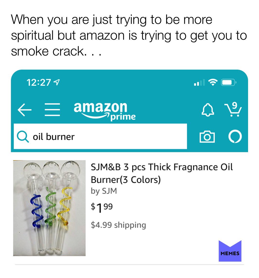 knightschance's tweet photo. #amazon #amazonprime #accidentalcrackhead #hilarious #wtf #dankmeme https://t.co/aw8IstPfCh