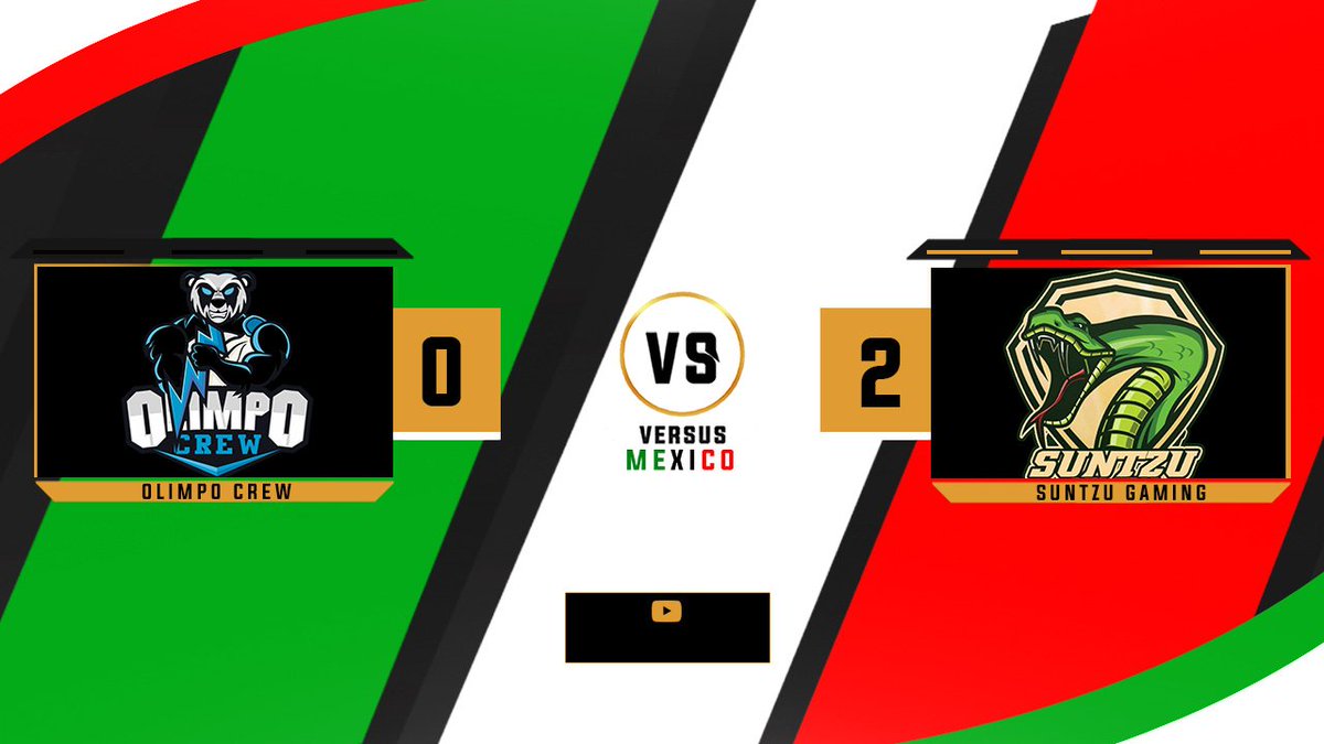 En el segundo partido de hoy entre: 

🆚: @OlimpoCrew - <a href="/SuntzuGaming/">Suntzu Gaming™</a> 

Hoy las cobras se llevan el triunfo ante Olimpo un contundente 2 - 0 

Primer Set: 3-0 SUNTZU
Segundo Set: 3-0 SUNTZU 

#VERSUSMEX