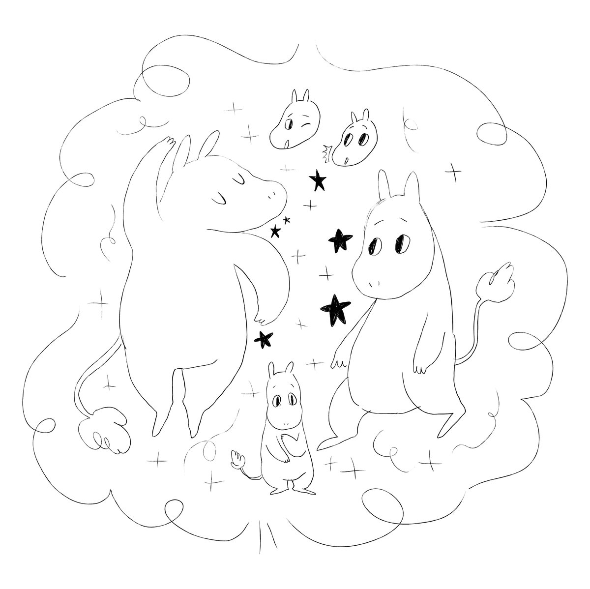 u can only talk to me about moomin now 
