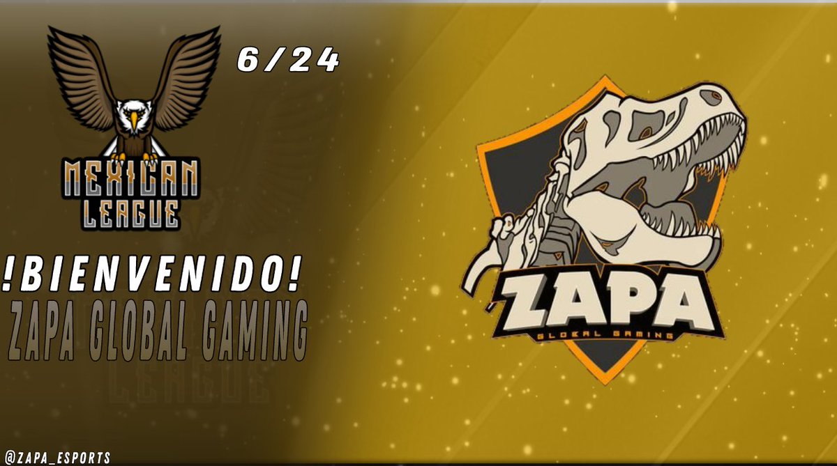 ❇Le damos la bienvenida a este gran equipo ellos son: <a href="/Zapa_eSports/">Zapa Global Gaming</a>
 🔹Buena Suerte🔹 (6/24)