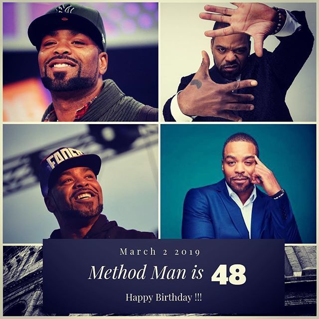 Rapper Method Man turns 48 today !!!    to wish him a happy Birthday !!!  