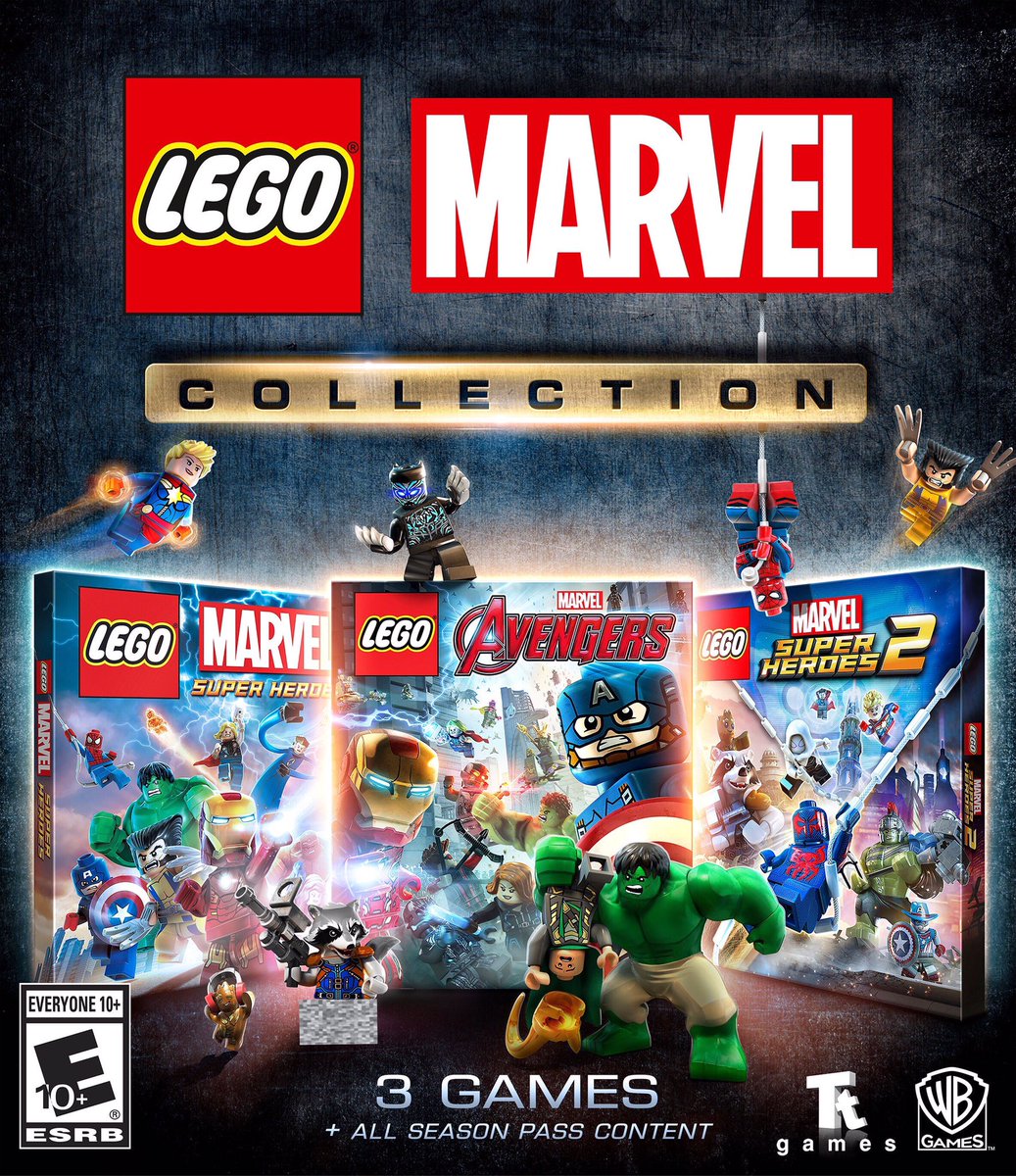 AndrewLTumlin's tweet photo. Hey Fans, Be Sure To But @TTGames #LegoMarvelCollection 
It will be released on March 12th.
And Yes.... Rocket Will Have Pants. 
Me &amp; @arthur_parsons apologize for #RocketRacoons Indecent Exposure in the Photo. 🤪😂🤣 https://t.co/7TDRDF9ETl