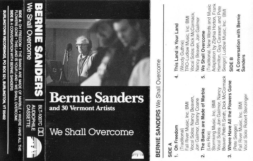 Bernie Sanders recorded folk album in 1987 'we shall overcome'