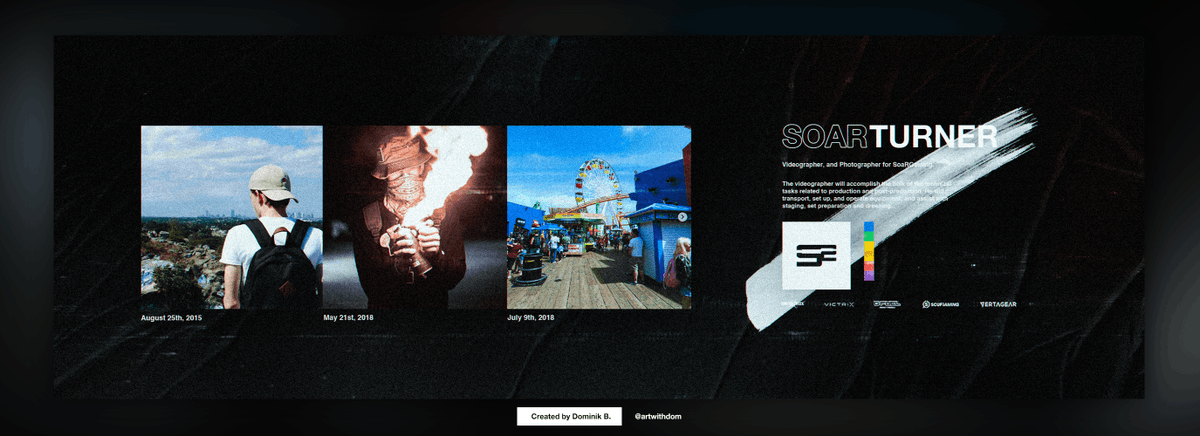 artboydom's tweet photo. HEADER for @Turnur

Experimented with some brushes, tell me what you guys think!

Check Out More: https://t.co/KpvDnkhLLQ https://t.co/7rAtx1aQjw