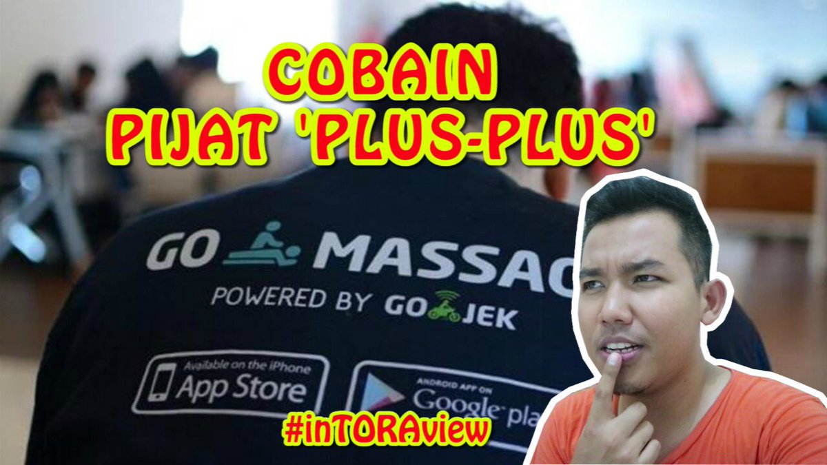 AdheTora's tweet image. Tayang jam 1 siang! #CeritaGOJEK dari layanan @gomassageID @gojekindonesia kali ini bakal gue bahas di #inTORAview. Kayak gimana? Yuk, subscribe Adhe Tora TV sekarang: bit.ly/AdheTora

#PijatTradisional #PijatJakarta #TherapyJakarta