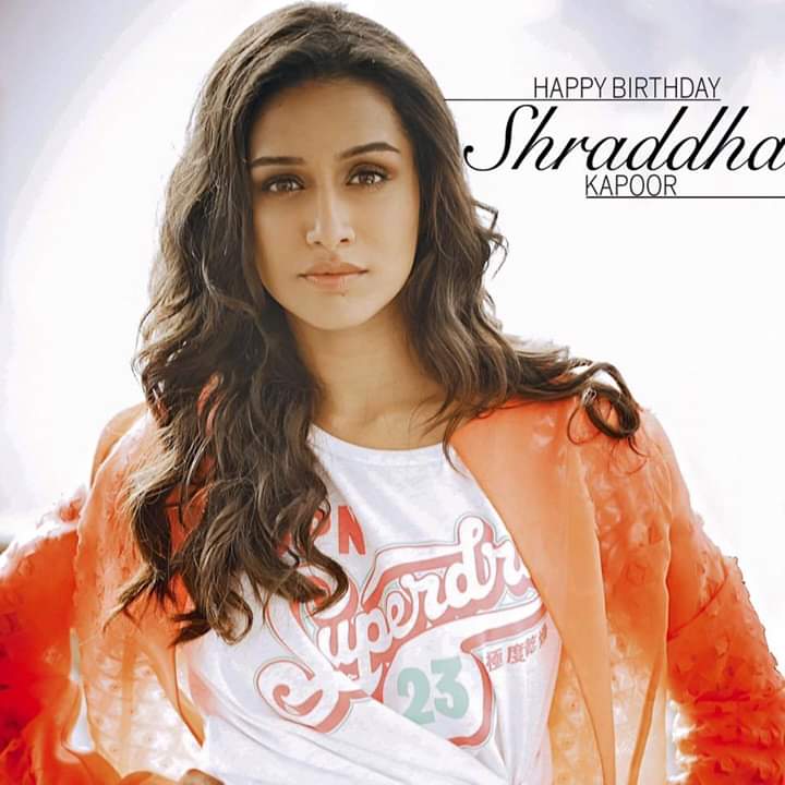 <3 Wishing Happy Birthday to the beautiful Shraddha Kapoor <3. 