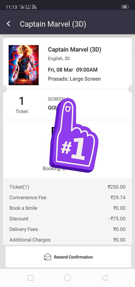 RODSINGLELIFE's tweet image. Yayyy ! ! ! !
All Set For #CaptainMarvel Show on #PrasadsLargeScreen 🔥🔥🔥.  . !!!
@brielarson !!!
