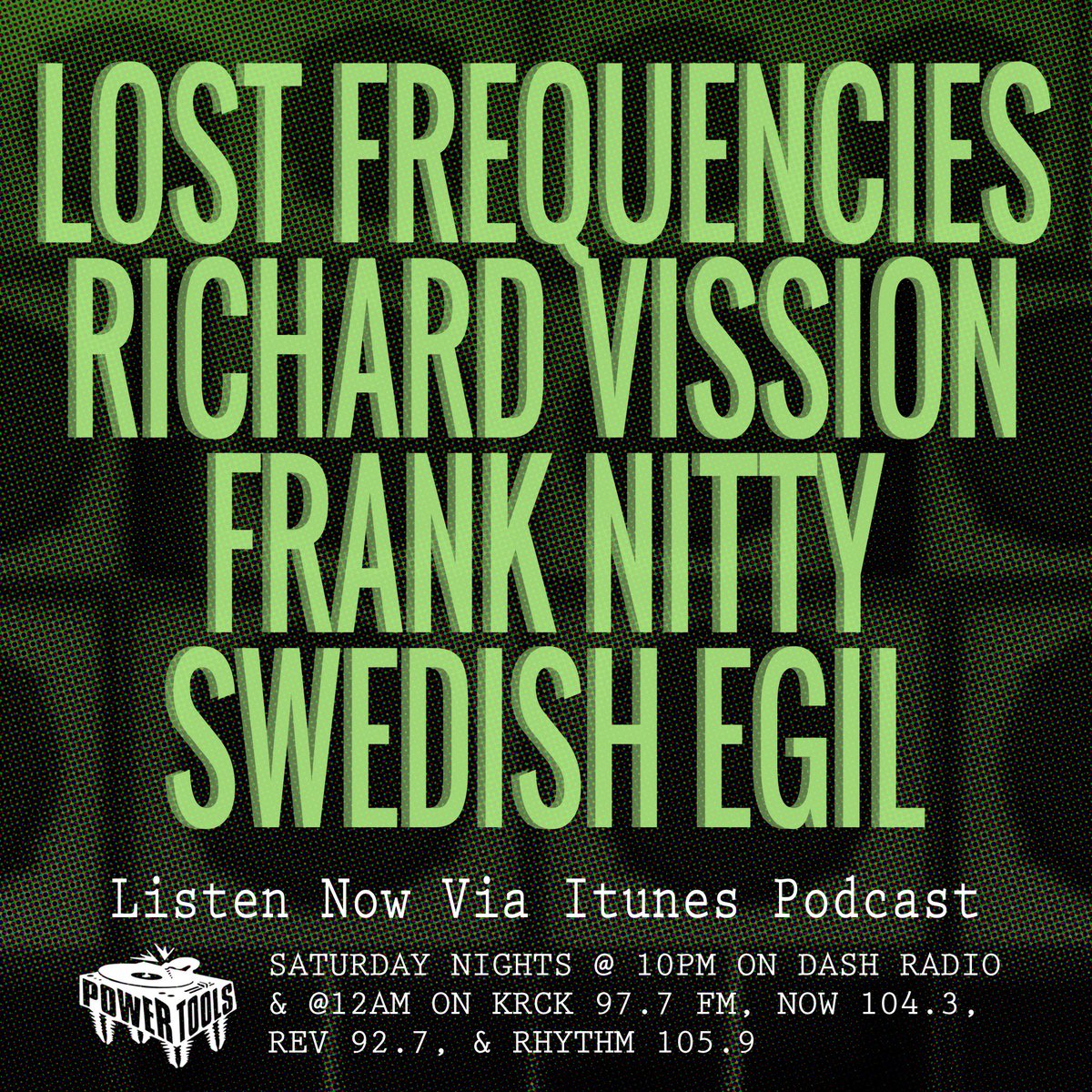 SwedishEgil's tweet photo. …my turn to mix on #PowertoolsMixshow along with @LFrequencies x @Nitty1745 x @richardvission - just search for the podcast on iTunes @wearepowertools https://t.co/HbBDYLhUZP