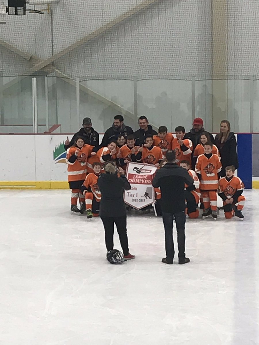 Congratulations to our friends the Wainwright Atom Tier 1 Bisons on winning their respective league championship also in Cold Lake today! What a great team with a super year! We’re looking to follow their lead! <a href="/Andrepoulin1/">Andre Poulin</a> <a href="/longer1976/">Kelly Longley</a>