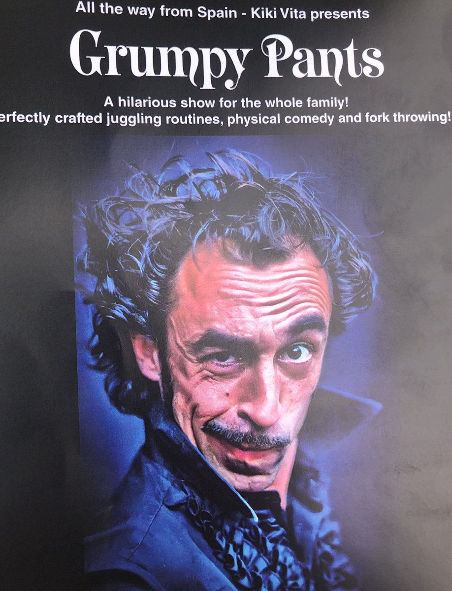 andrewrmccauley's tweet photo. I can definitely recommend #GrumpyPants by @LasCossasNostra @ADLfringe @gluttony_fringe great for all of the family young and old! https://t.co/szwUWbthCo