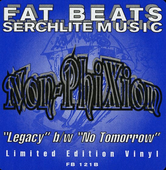 EVC_RECORDS's tweet photo. 【New Upload】
Non Phixion – Legacy / No Tomorrow (1996) 12"
・
YouTube チャンネル↓↓↓
https://t.co/SR2mMZ4v3V
・
#NonPhixion #Legacy #NoTomorrow #FatBeats #Serchlite #HipHop #DJEclipse #CeStyle #Necro #Rap #DJ #EVCRECORDS https://t.co/ARK3HH1jAT
