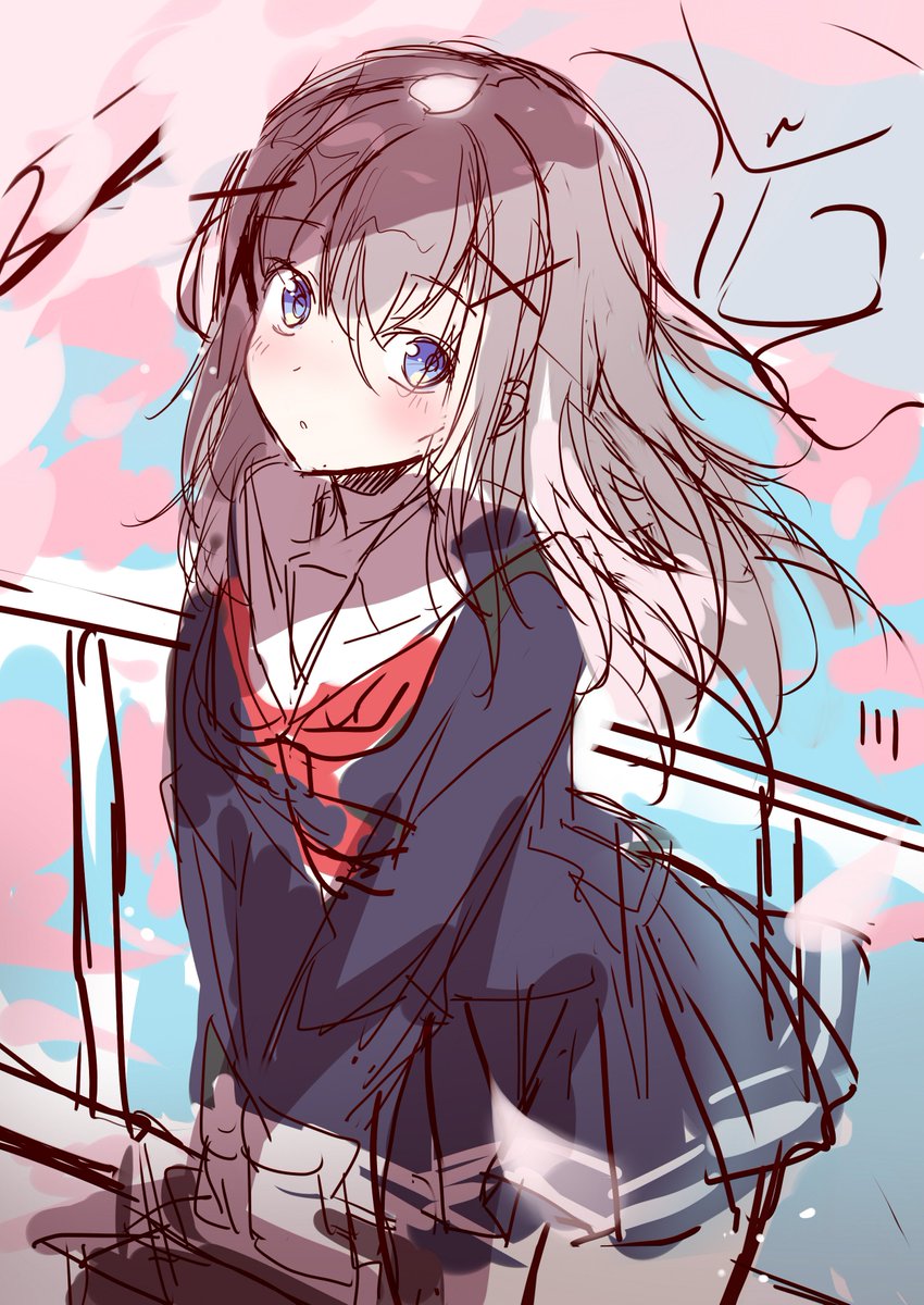 白クマシェイク En Twitter 次は春らしいイラスト描きたいなーと思いながらラフ描いてました 清書がんばります オリジナル 白クマシェイク En Twitter 次は春らしいイラスト描きたいなーと思いながらラフ描いてました 清書がんばります オリジナル