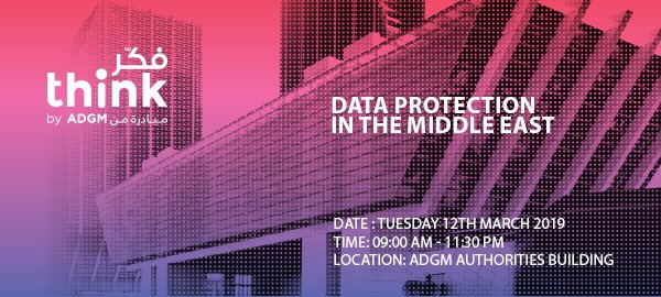 ADGlobalMarket's tweet photo. #ADGM is delighted to invite you to join #ADGMThink in collaboration with #PWC to hear about the latest #DataProtection developments both regionally and locally, and to understand the challenges and how to tackle them. RSVP https://t.co/Zs2WtJKiPS https://t.co/sGtD7Xkwt2