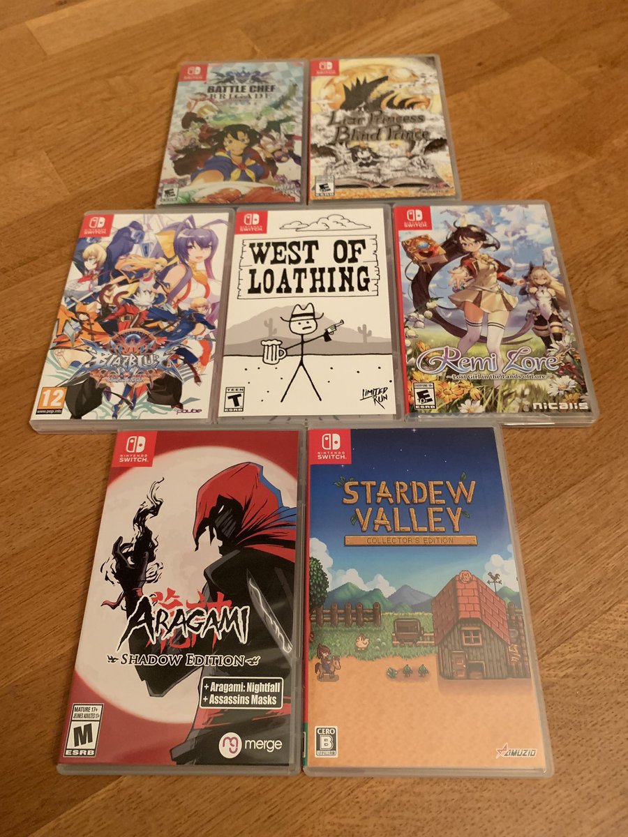 JoshuaMFrench's tweet photo. Happy #Switchiversary to @NintendoAmerica, @thetruebowser, #SwitchCorps + fans worldwide!
At the 2-year mark, I stand at 168 physical #NintendoSwitch games, making this my fastest growing collection of any platform.
1) 2017/18
2) #Switchuary
3) #Switchruary
4) 1st for the month https://t.co/bQKe8yfTdg