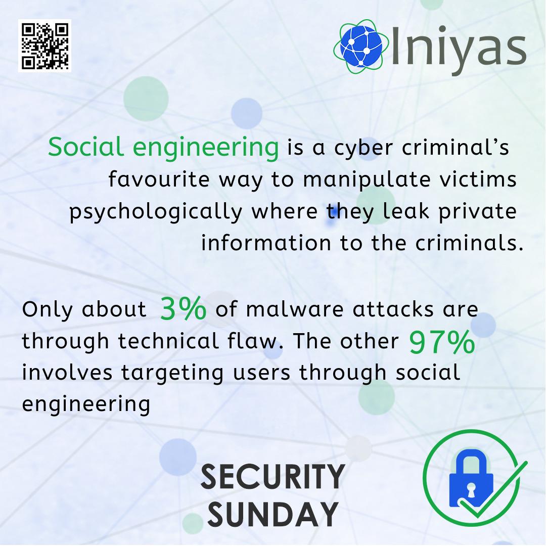 IniyasLTD's tweet photo. Cyber-attack can reach you in any different forms be ready!
#iniyas #ideas #cybersecurity #itsecurity #sunday #security #hacking #hackers malwareattacks #Privacy #startup #sme #smb #dataattack #DataLeaks #criminals #cybercriminal #technology #socialengineering #target https://t.co/LPIHaJezIx